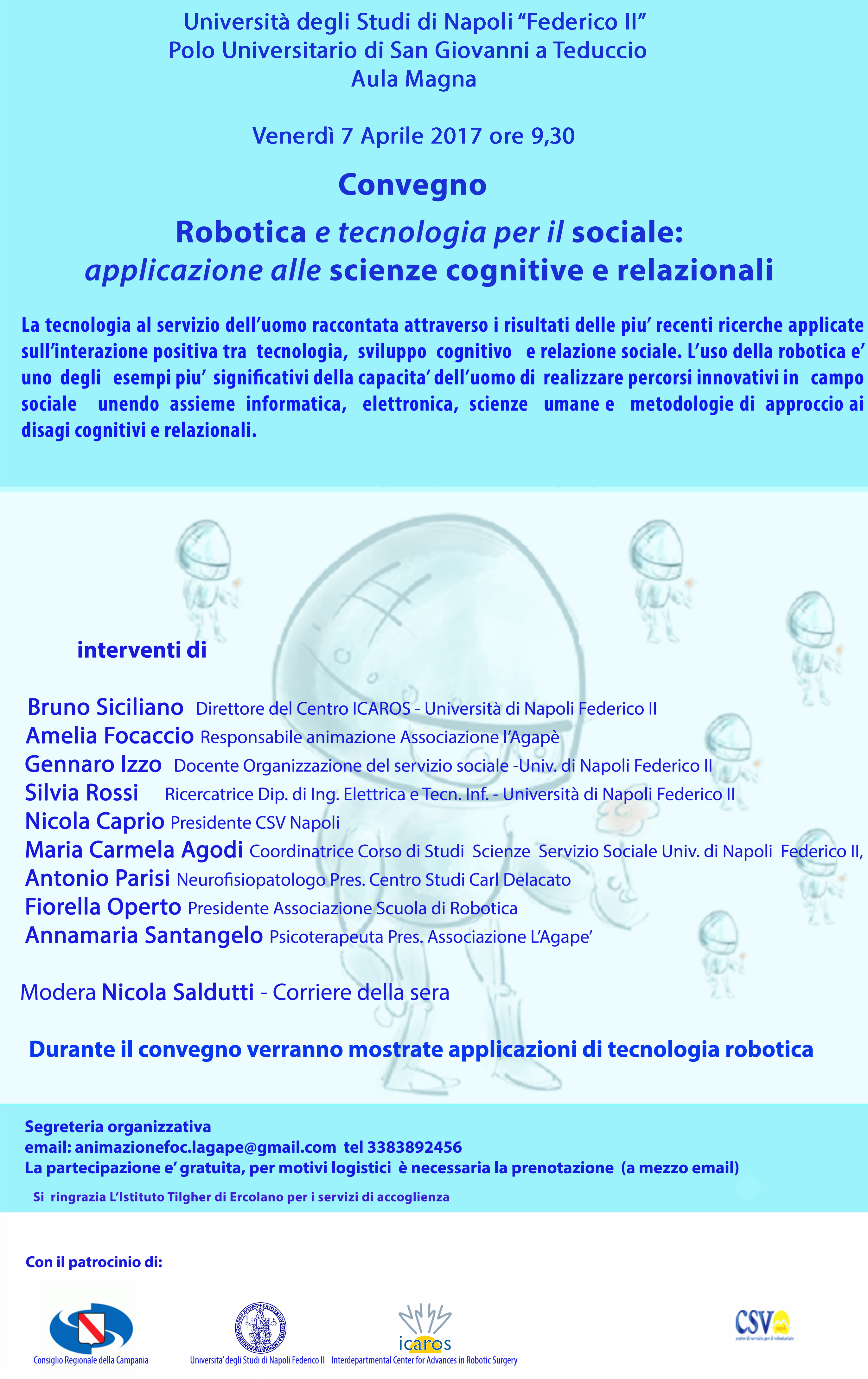 Robotica e tecnologie per il sociale